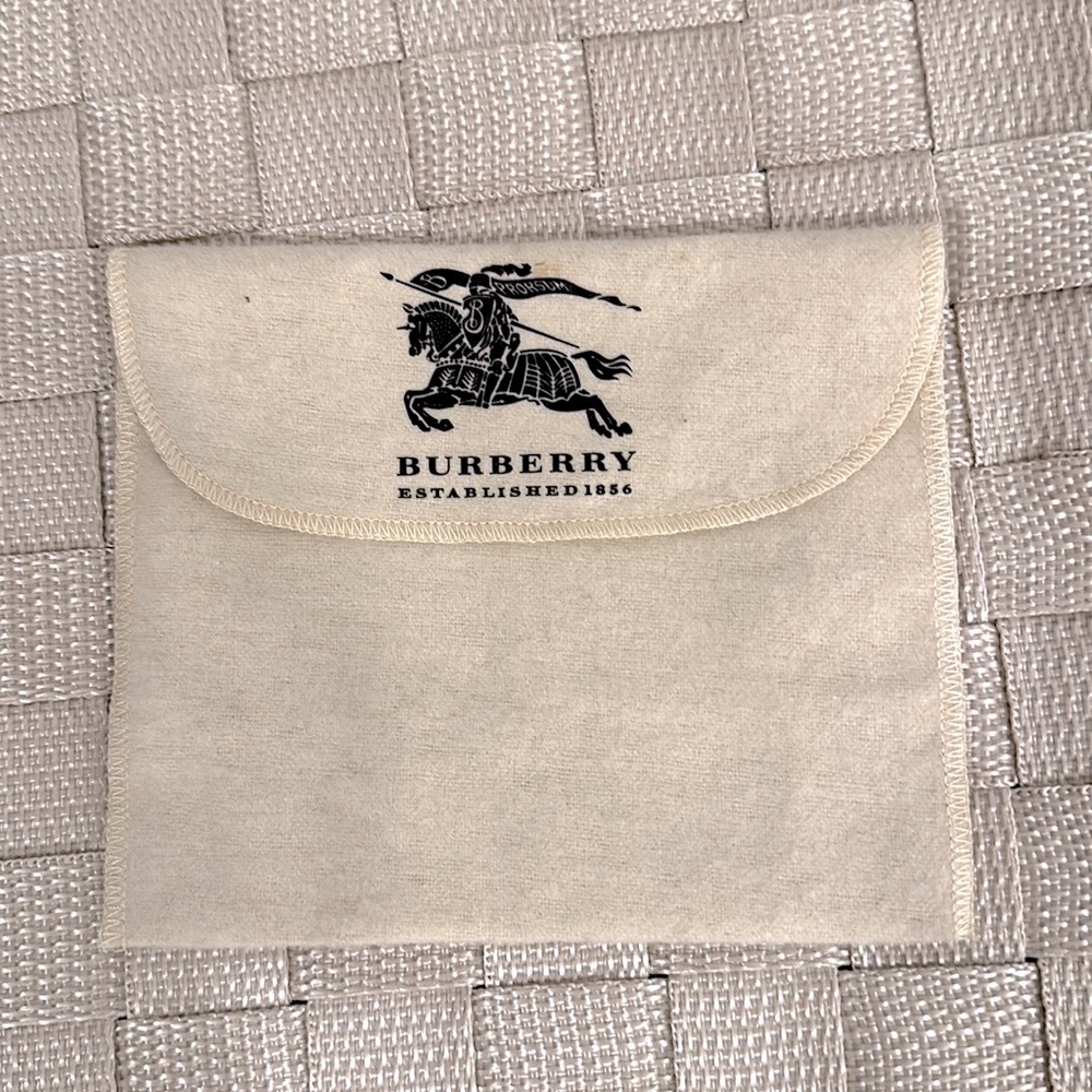 Burberry card case/ wallet dustbag